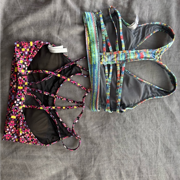 Colorful Patterned Sports Bras - Picture 2 of 2